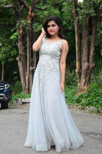 Beautiful Indian Girl Shipra Gaur Latest PhotosIn Sleeveless White Dress 12